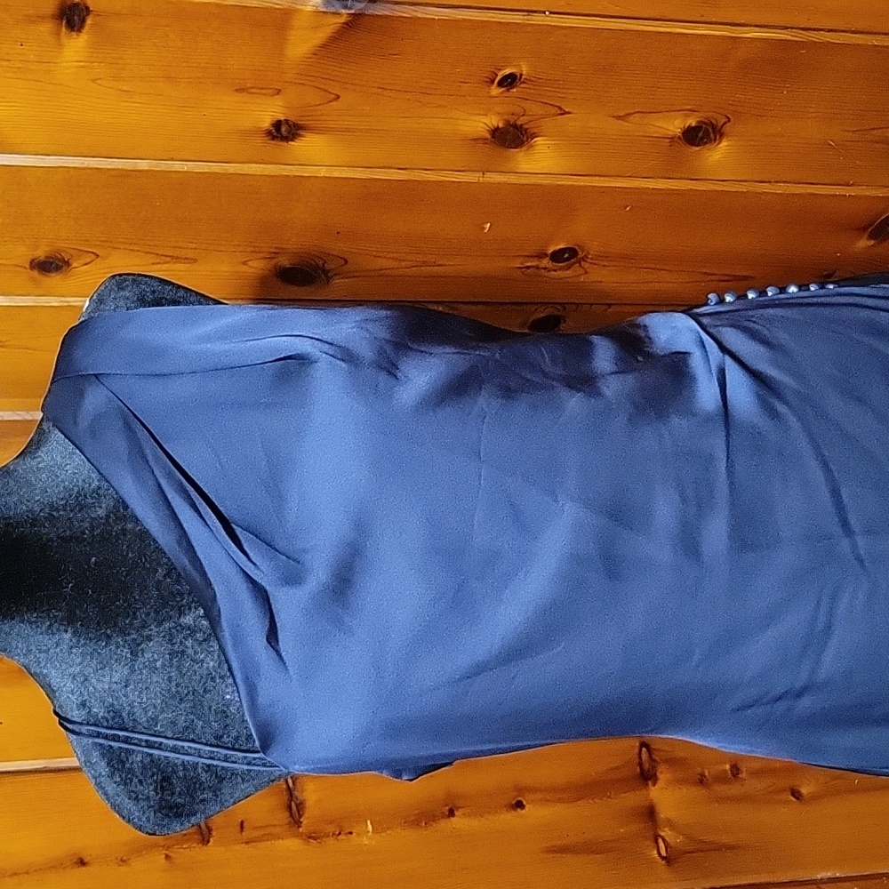 NWT Reiss Positamo Navy Strappy Cocktail Dress Size 8